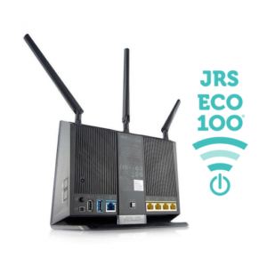 Stralingsarme Full Eco JRS Eco 100 Wifi D2 router ASUS achterkant