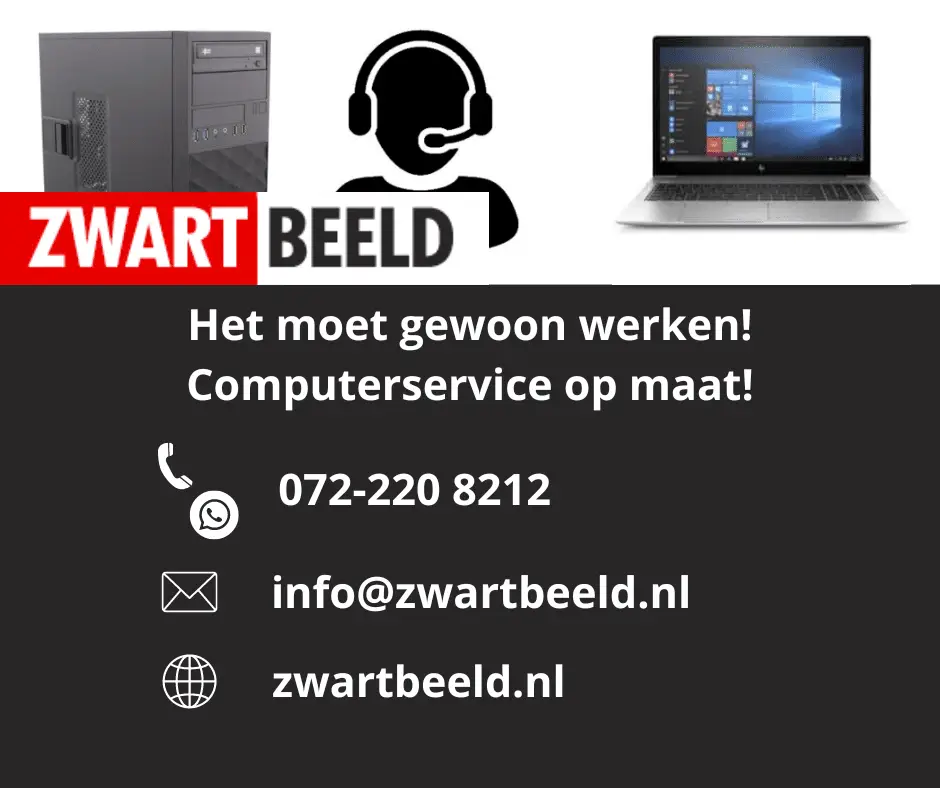 Computerservice op maat Zwartbeeld
