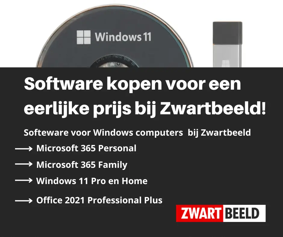 Software kopen bij Zwartbeeld