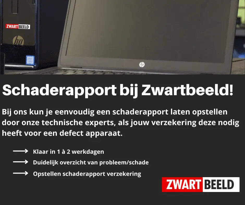 Schaderapport van ICT Zwartbeeld