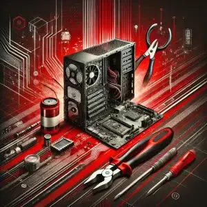 Computer laten repareren door Zwartbeeld