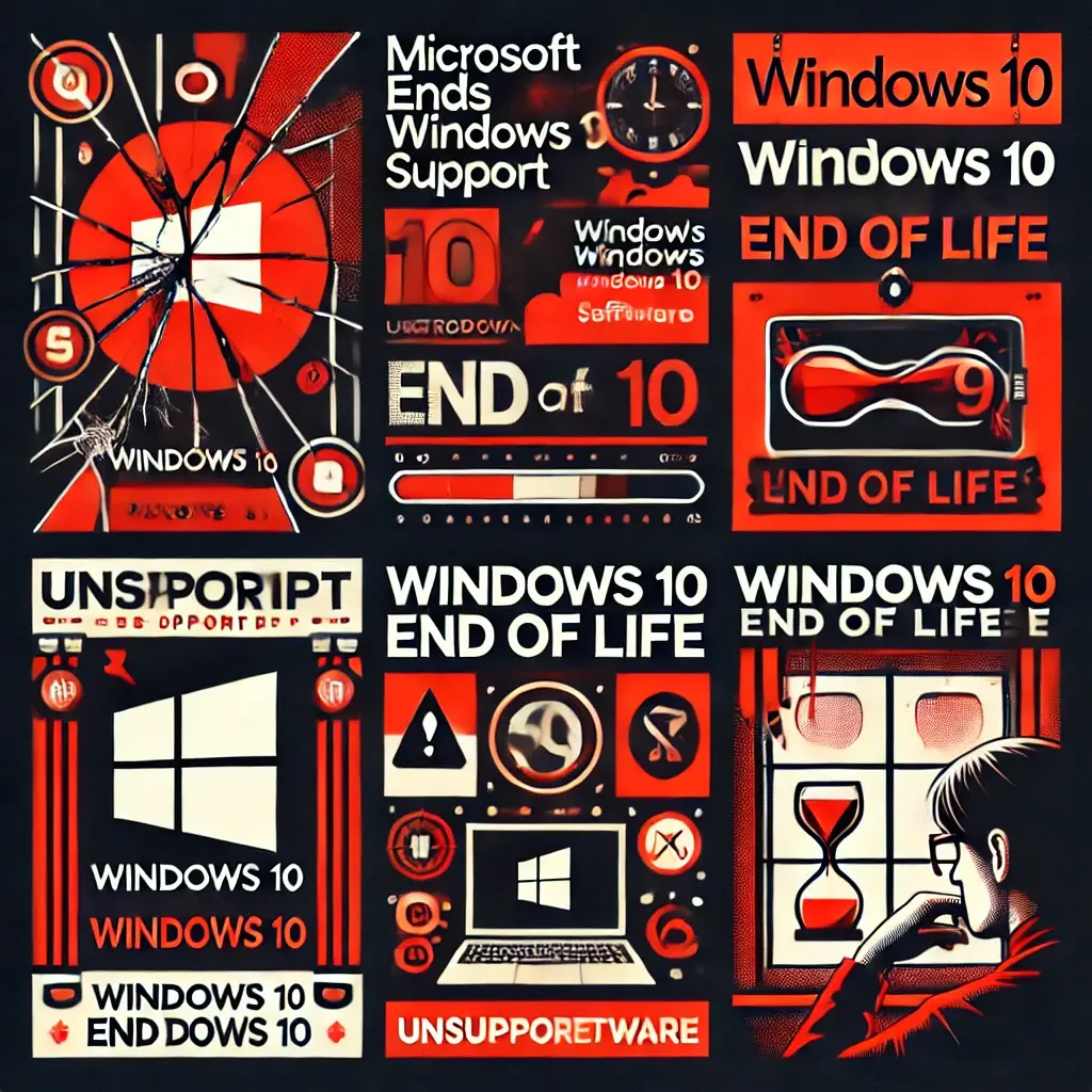 Microsoft stopt ondersteun van Windows 10, Zwartbeeld helpt