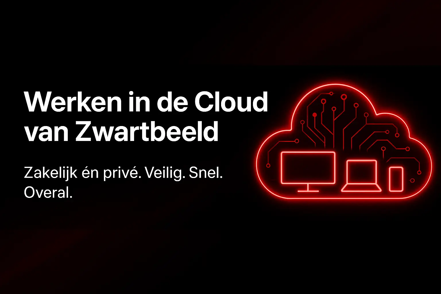 Clouddiensten Zwartbeeld Computer Service Banner