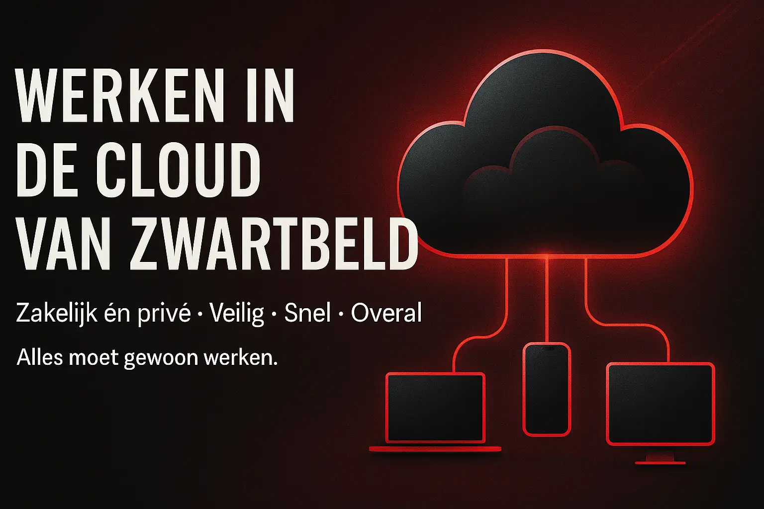 Werken in de Cloud Zwartbeeld