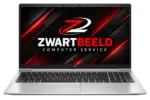 HP laptop transparant achtergrond met Logo Zwartbeeld
