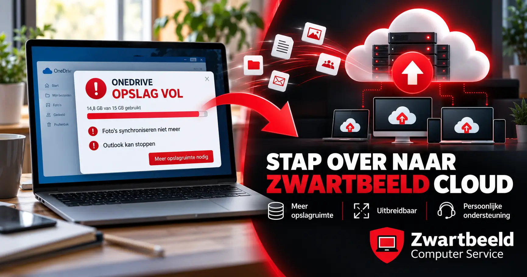 Stap over naar de cloud van Zwartbeeld